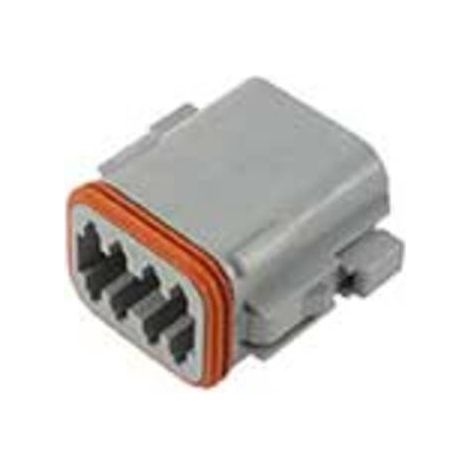 TE Connectivity DT06-08SA Connettore circolare Presa dritta Tot poli: 8 Serie (connettore circolare): DT 1 pz.