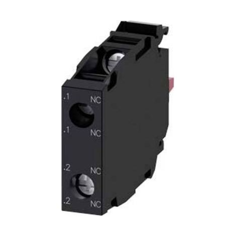 MÓDULO DE CONTACTO SIEMENS 3SU1400-1AA10-1EA0 10 A 2 NC (R) 1 PZA(S) 3SU14001AA101EA0
