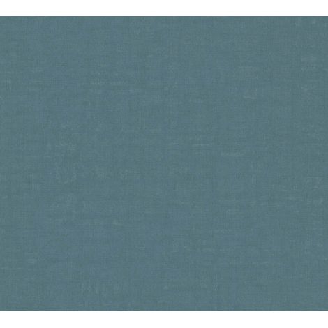 Unicolour wallpaper wall Profhome 387459 hot embossed non-woven wallpaper slightly textured unicoloured matt turquoise teal green blue 5.33 m2 (57 ft2)