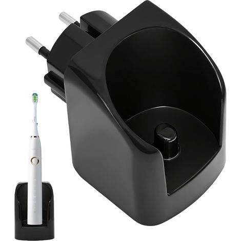 Kabelloses Wandladegerät für die elektrische Zahnbürste BRAU Orl-B, EU-Stecker, weißes Ladegerät, praktische Ladestation, kompatibel mit den Modellen Genius X, Vitality, Pro, iO3, iO4, iO5 und iO6, Sc
