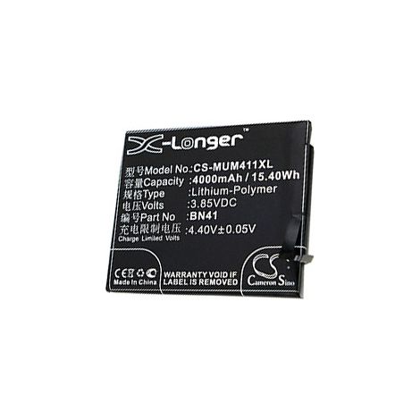 NX - Batterie téléphone, smartphone, GSM pour Redmi 3.85V 4000mAh - BN41BN41LBN41H