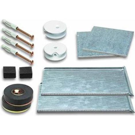 Bohle Safemax 16 Agrafes miroir cachés pour miroir avec aimant 20x10cm max 16m2 (1/2)