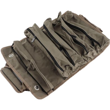 Organisateur de trousse à outils LiebeWH, sac à outils en tissu Oxford, rangement organisé pour manuels, conception multipoches, conception portable pour les utilisateurs (1/5)