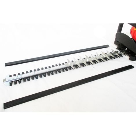 Kit 2 lame di ricambio taglio bidirezionale lunghezza 600 mm per tagliasiepi