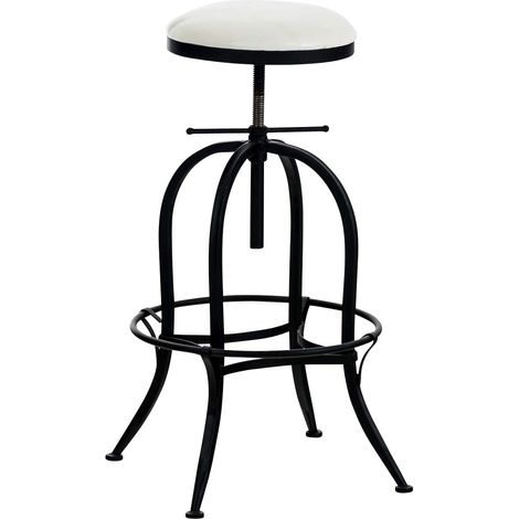 Tabouret de radong noir (1/5)