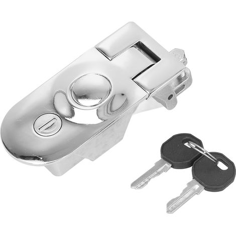 Kompressionsschloss für Wohnmobiltüren, aus pulverbeschichtetem Zink und Edelstahl, für Wohnmobile und Yachten. (1/5)