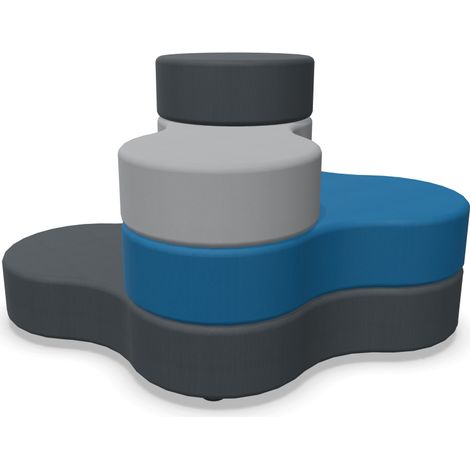 Puff Desmontable Nowy Styl 2SX3066 Azul