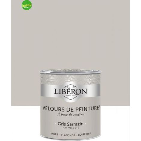 Pittura da interni Liberon 125ml Grigio Saraceno