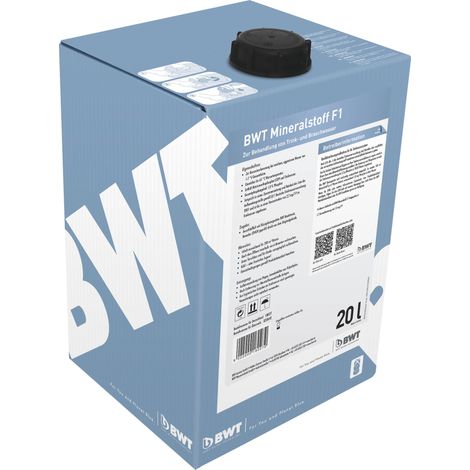 Boîte de 20 L de Mineral F1 pour eau douce et agressive