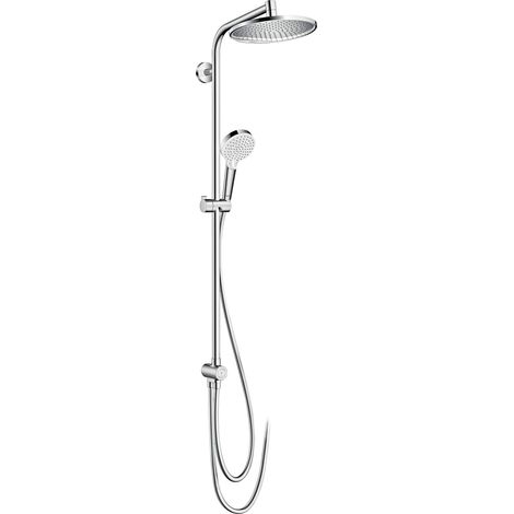 hansgrohe Crometta S Showerpipe 240 1jet EcoSmart Reno, chromé, (1/5)