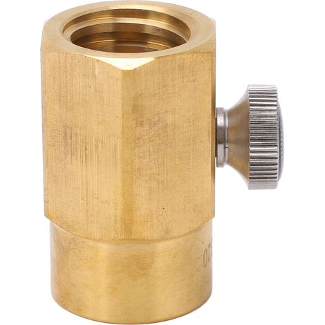 Cartouche CO2 avec Adaptateur Bouteille Soda Maison Connecteur Laiton Recharge Joints Toriques (1/5)