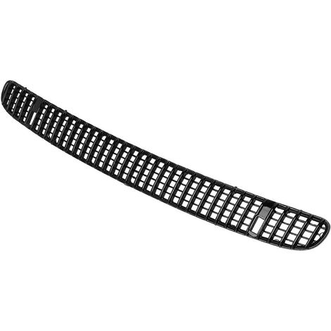 Grille d'aération centrale de capot, entrée d'air, références 51137075324 et 51137075312, pour BMW Série 3 E46 (2002-2005), noire. (1/5)