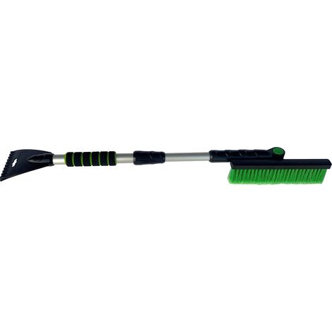 Brosse télescopique, grattoir à neige et à glace (800-1000 mm) avec tête rotative