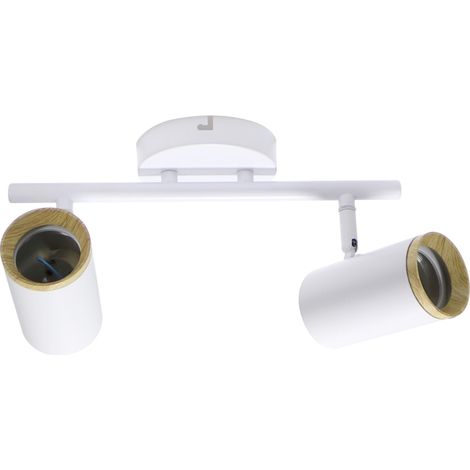 Plafonnier Country GU10 2 Spots - Ledme - LM4351 (1/3)