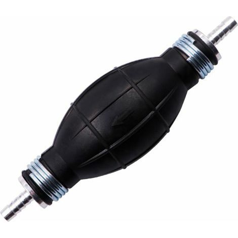 8-mm-Kraftstoffvorförderpumpe, Inline-Handpumpe für Boote, Aluminium, Benzin-, Dieselpumpe, Universalpumpe für Benzin, Öl, Wasser, Kraftstoffförderpumpe, Kfz-Pumpe, Gartenpumpe, Versailles (1/5)