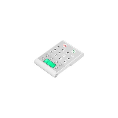 Interphone sans fil, portée de 1000 m, appels clairs, réseau intelligent, système mains libres, blanc. (1/5)