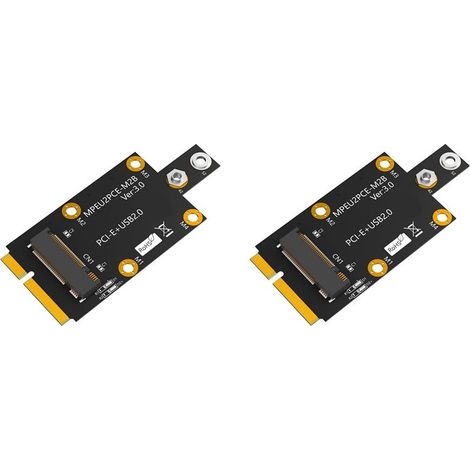 Adatto per adattatori dual SIM da M.2 Key B a PCI-E, adattatori 3G/4G/5G, modulo pratico e multifunzionale.