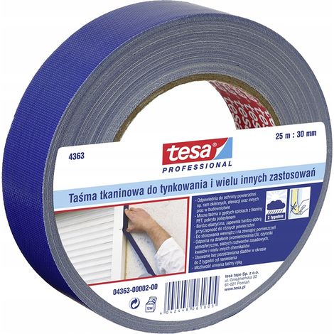 tesa 04363-00002-02 Putzband tesa® Professional Blau (L x B) 25 m x 30 mm 1 St.