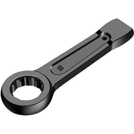 Tournevis à douille à 12 heures, clé à chocs robuste, compatible avec les outils de réparation automobile, clé droite de 27 mm, outil à main, lot de 1 (1/5)