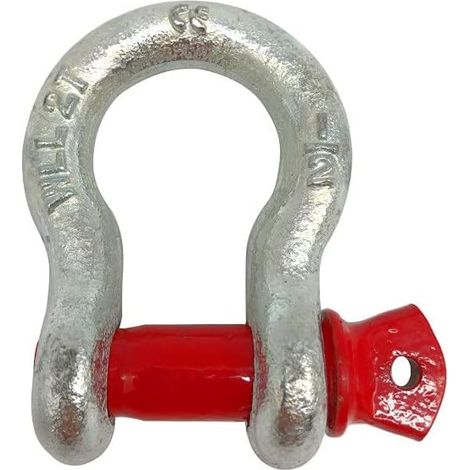 Manille Lyre haute résistance - COBALTIX  Manille Lyre Haute résistance - CMU : 1 500 Kg - MMAML1.5