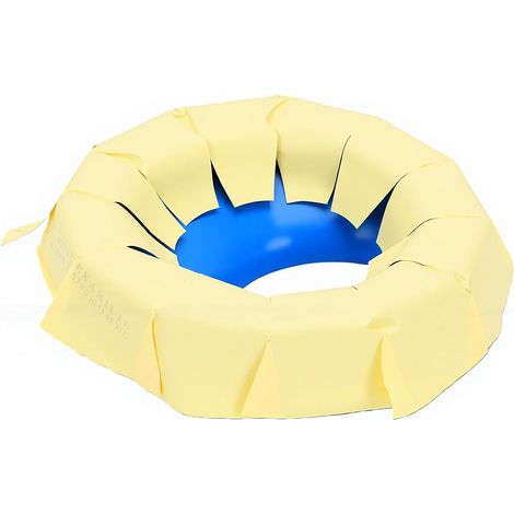 Offset Toilet Flange Seal, 5cm Adjustable Offset, Easy Installation, Watertight Seal, Rubber Material, Universal Toilet Model (Universal) (1/5)