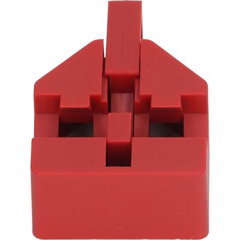 Dispositif de verrouillage de sécurité bipolaire ignifuge 58x47x25mm pour protection électrique