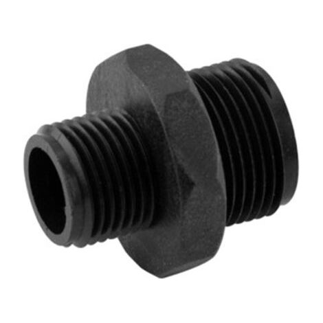 Mamelon Fileté Réduit - 2 Pouces x 2 1/2 Pouces - Polypropylène - Pour Systèmes D'irrigation Goutte À Goutte (1/5)