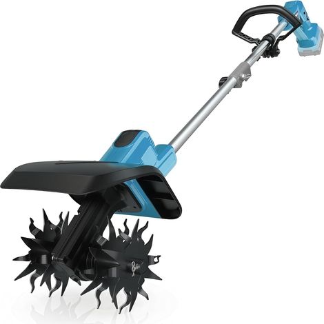 Akku-Grubber, kompatibel mit Makita 18V Akku (nur Werkzeug), elektrische Gartenfräse mit 360 U/min, 9 Zoll Fräsbreite und 6,6 Zoll Tiefe, Gartenfräse für Rasen-/Bodenbearbeitung (1/5)