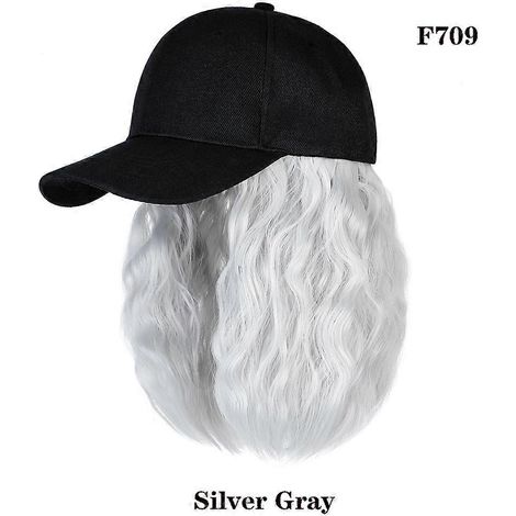 Perruque courte ondulée SHANGZI, style bob synthétique naturel, bonnet noir ajustable avec cheveux naturels.
