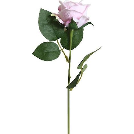 Rose artificielle en tissu, sans arrosage, réaliste, ne se fane pas, anti-décoloration, longue durée de vie, idéale pour la décoration de mariage et d'intérieur. Fournitures pour la maison.rose (1/5)