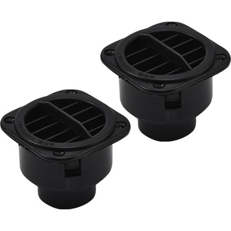 2 pièces Chauffage de stationnement Sortie d'air 42/60/75 mm, Chauffage auto rotatif Diesel Sortie d'air Accessoires de chauffage de stationnement en PP, Sortie d'air pour chauffage de (1/5)