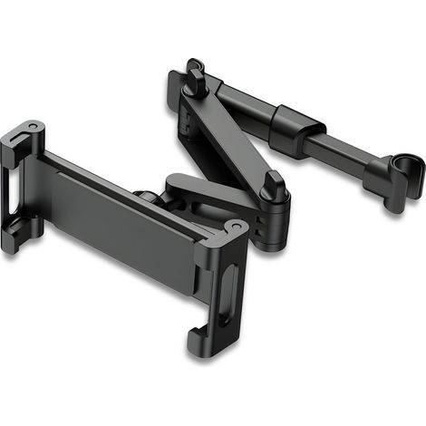 360-Grad-Tablet-Halterung für die Kopfstütze im Auto, kompatibel mit Switch, iPad, Galaxy Tab und Smartphones universelle Halterung. (1/5)