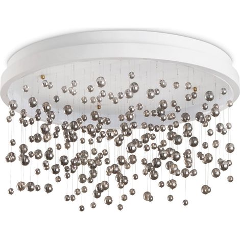 Plafoniera Contemporanea Armony Metallo Bianco Led Integrato 61W 3000K Ip20 (1/3)