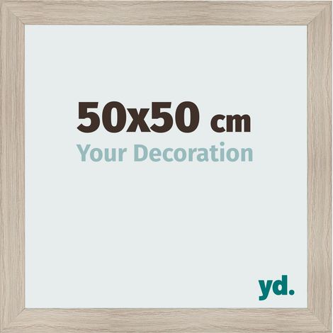 yd. - Cadre photo 50x50 - Chene Clair - MDF - Pisa (1/5)