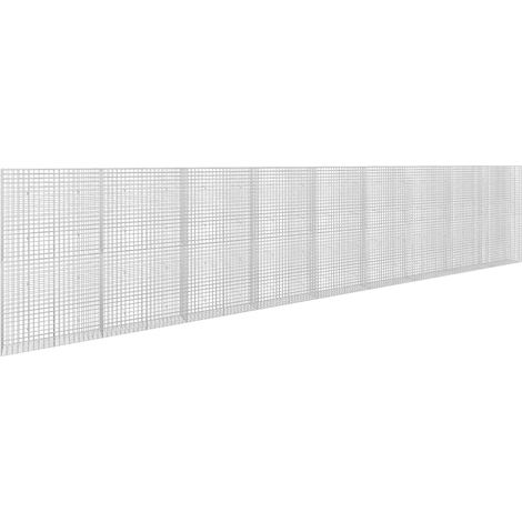 Gabión con Alambre de 3,5 mm y Malla de 5x5 cm 900x30x200 cm vidaXL (1/5)
