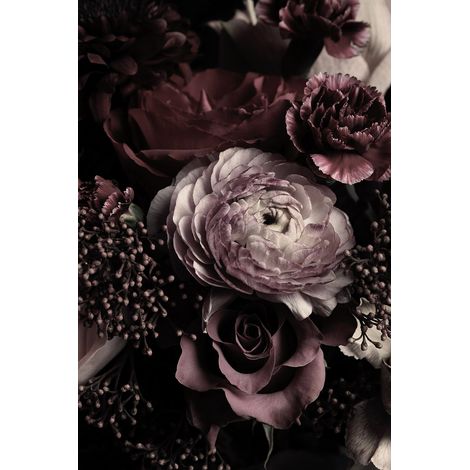 Papier peint panoramique - Pivoines - 130 cm x 195 cm (1/2)