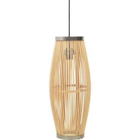 Lampadario da Soffitto in Salice 40 W Ovale E27 vari dimensioni dimensioni : 23x55 cm (1/5)