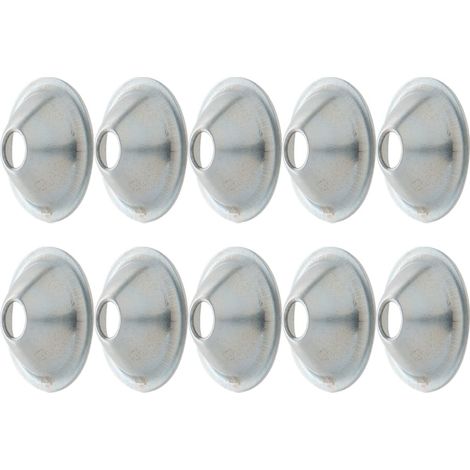 10 rosaces coniques zinguées Ø42 - hauteur 24 mm - Arcanaute
