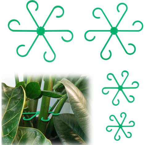 Lot de 4 supports réutilisables pour plantes grimpantes, pour plantes vertes, hortensias et plus, à fixer facilement sur les murs (1/5)