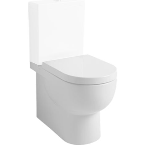 WC El07 e-line vaso m/b bianco con curva tecnica Coprivaso e cassetta non incluso (1/2)