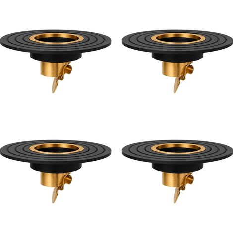 4 Pièces Clapet Anti Retour Bonde de Douche 32-55mm Clapet Anti Odeur Universelle Siphon Douche de Sol Bouchon Anti-refoulement Clapets pour Cuisine et Salle de Bain (1/5)