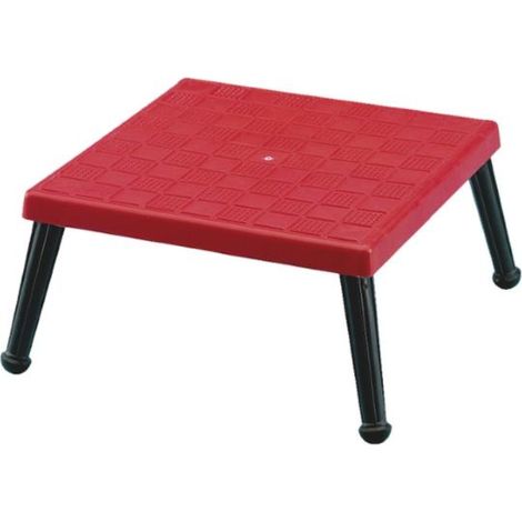 Pedana isolante italweber max 30000v 500x500mm rosso - 5pe5590