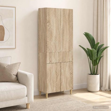 vidaXL Schrankset 2 pcs 66 x 34,5 x 90 cm Holzwerkstoff (1/5)