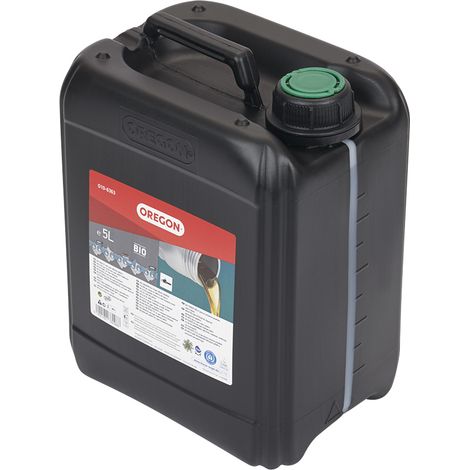 Oregon – Huile de chaîne bio 1L – Protection anti-usure – Viscosité optimale pour tronçonneuse – Lubrification toute l'année