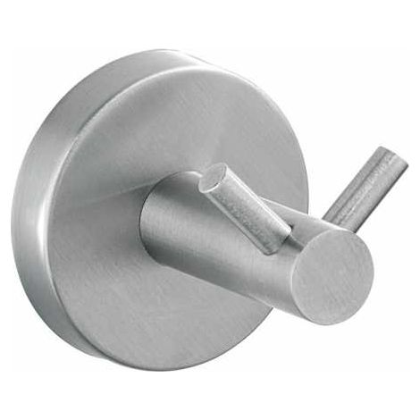 WENKO 19610100 Gancio per asciugamani a parete Argento (1/4)