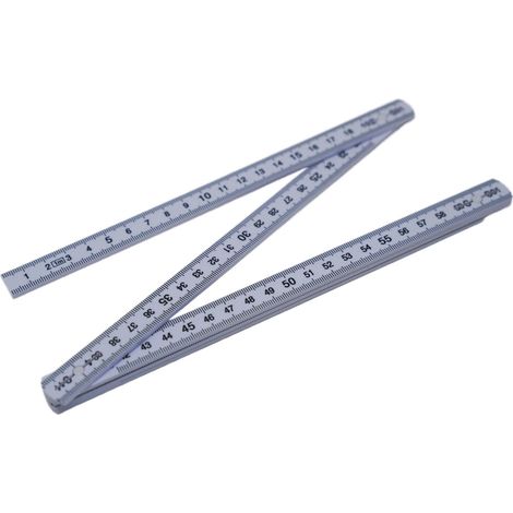 Dapetz ® Folding Ruler 1 Meter 3ft– Durable, Elastic, and Stable with Duplex Division, Measuring Tool for Home, Workshop, Hobby, and Craft Use 1000mm
