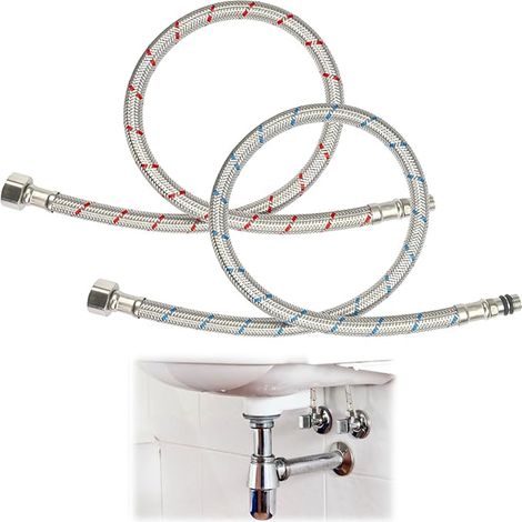 G3/8 x M10 Flexible Connecting Hoses Taps (1/4)