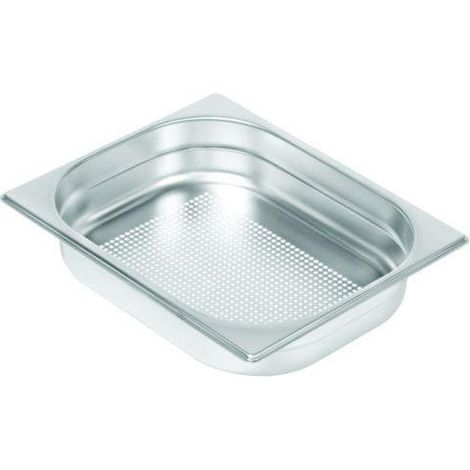 Alveus - Bac d'évier, 325x265x20 mm, perforé, acier inoxydable 1008936 (1/3)