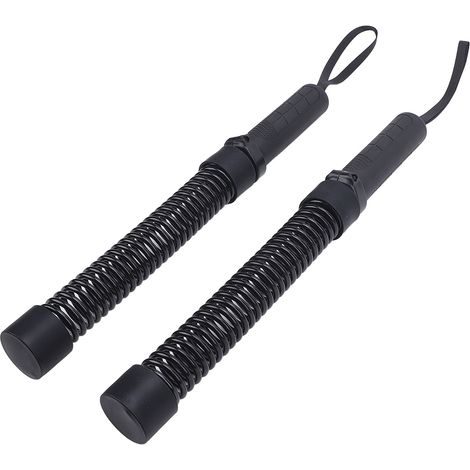 Lot de 2 cordes de combat sans corde, antidérapantes et portables, à ressort, pour l'entraînement à domicile et en salle de sport. (1/5)