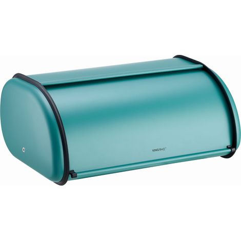 Grande contenitore per il pane in acciaio 44 cm verde opaco KINGHOFF KH-1867 (1/5)